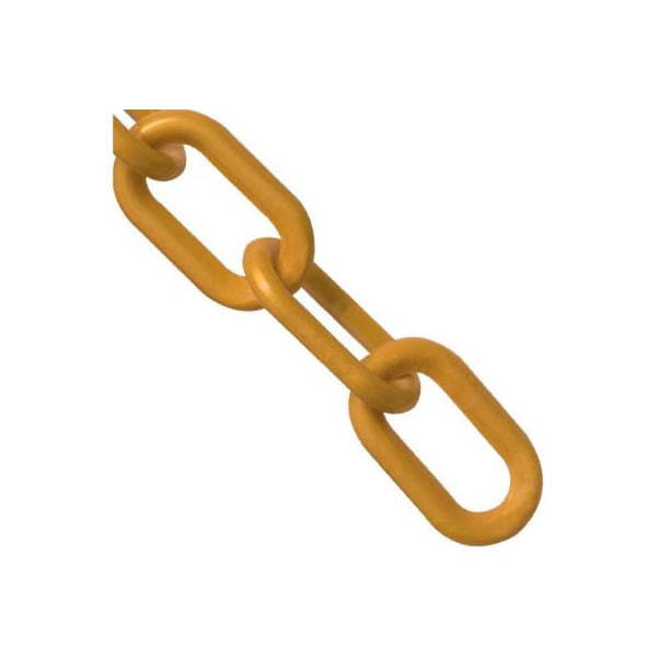 Gec Mr. Chain Plastic Chain, 1in Link, 25'L, HDPE, Gold 10009-25 - main